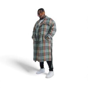 Stylish Multicolor pattern Men's  Coat